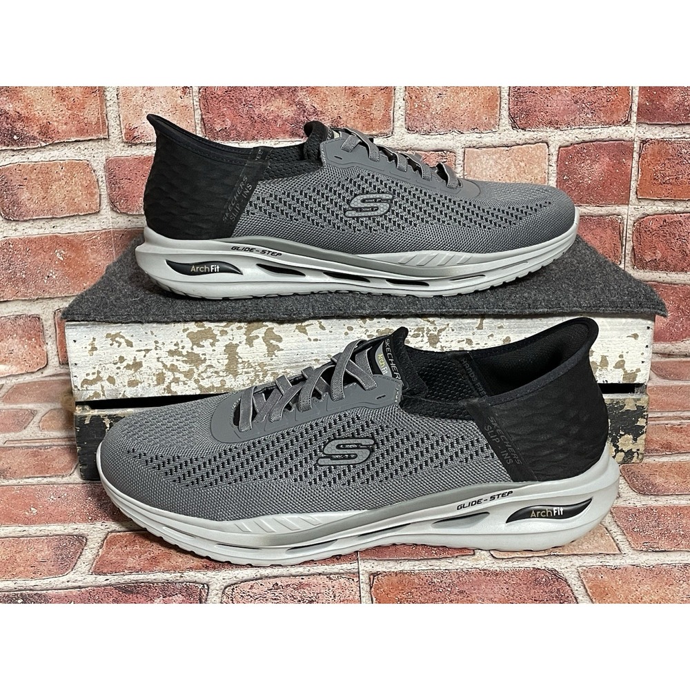 Mens Skechers 'Arch Fit Orvan - Drex 210956WW Lace Up Relaxed fit Trainers 13